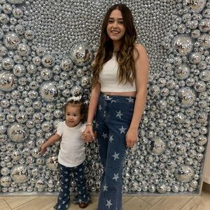 Marie Nichole Starry Denim mommy and me Bell Bottoms